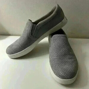 Dr Scholl’s Mattison Loafer Shoe Womens Gray Flat Comfort Casual Ladies Size 8.5